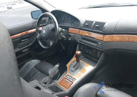 2002 BMW 530Ia из США, поврежденный, VIN WBADT63422CH93913